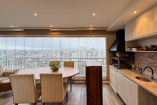 Sacada de apartamento para alugar com 3 quartos, 94m² em Centro, São Bernardo do Campo