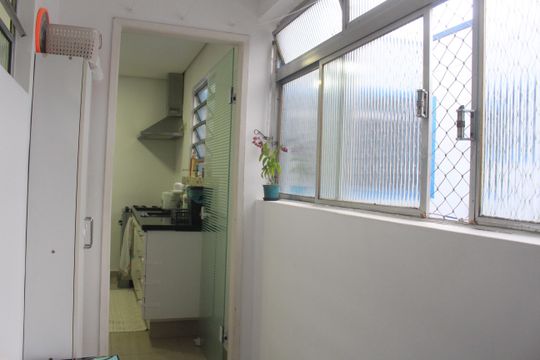 Área de Serviço de apartamento à venda com 2 quartos, 96m² em Santa Paula, São Caetano do Sul