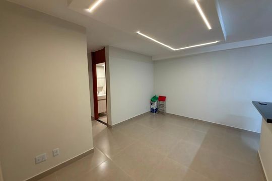 Sala de apartamento para alugar com 3 quartos, 61m² em Qs 3 Parque Riacho Fundo II, Brasília