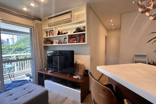 Apartamento à venda com 1 quarto, 64m² em Brooklin, São Paulo
