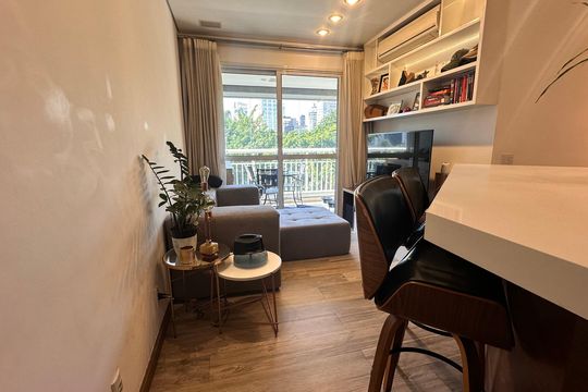 Apartamento à venda com 1 quarto, 64m² em Brooklin, São Paulo
