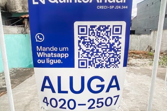 Placa de casa para alugar com 1 quarto, 50m² em Jardim Fernandes, São Paulo