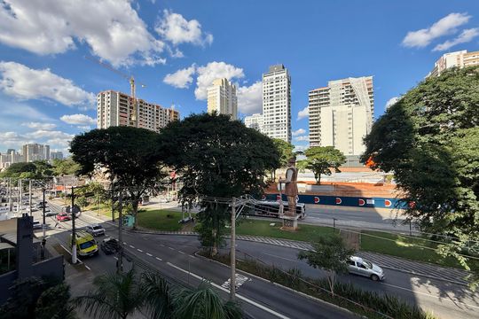 Vista Terraço Coworking de kitnet/studio à venda com 1 quarto, 26m² em Santo Amaro, São Paulo