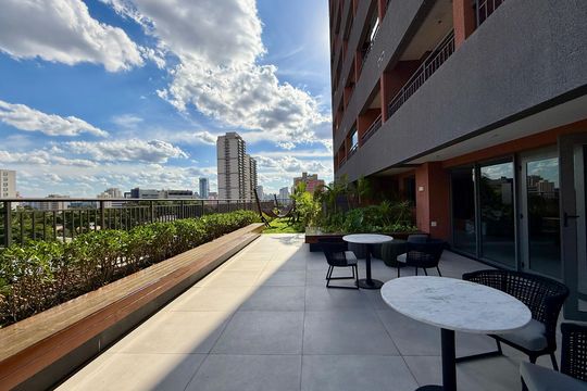 Terraço Coworking de kitnet/studio à venda com 1 quarto, 26m² em Santo Amaro, São Paulo
