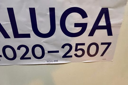 Placa  de apartamento para alugar com 2 quartos, 90m² em Copacabana, Rio de Janeiro