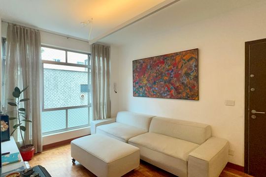 Sala de apartamento à venda com 2 quartos, 77m² em Jardim das Bandeiras, São Paulo
