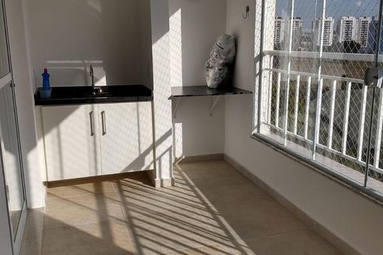 Varanda de apartamento para alugar com 2 quartos, 69m² em Parque Campolim, Sorocaba