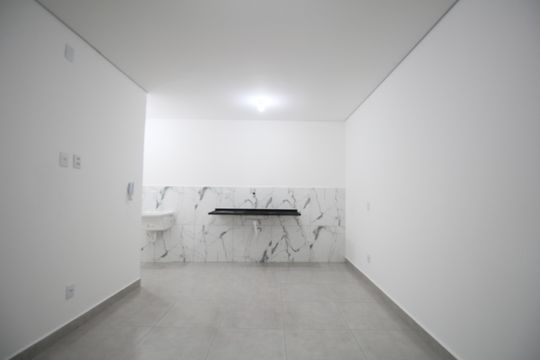 Sala/Cozinha de casa para alugar com 1 quarto, 35m² em Parque Pinheiros, Taboão da Serra
