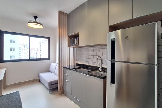 Apartamento para alugar com 1 quarto, 25m² em Pompeia, São Paulo