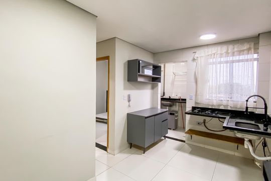 Sala de apartamento para alugar com 2 quartos, 36m² em Vila Guilhermina, São Paulo