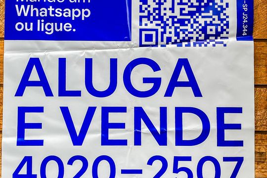 Placa de apartamento para alugar com 2 quartos, 36m² em Vila Guilhermina, São Paulo