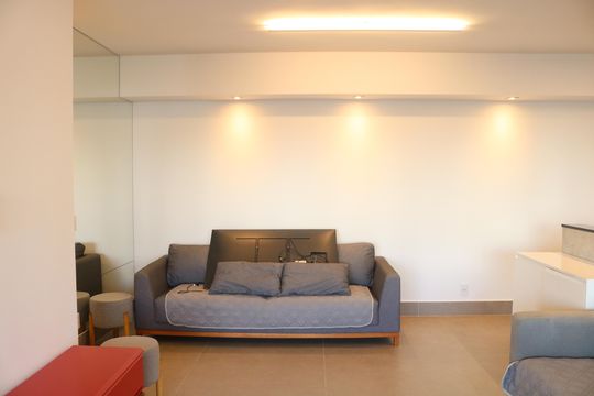Sala de apartamento para alugar com 3 quartos, 104m² em Água Branca, São Paulo