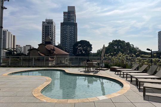 Área comum - Piscina de apartamento para alugar com 3 quartos, 104m² em Água Branca, São Paulo
