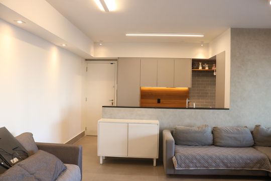 Sala de apartamento para alugar com 3 quartos, 104m² em Água Branca, São Paulo