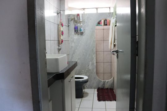 Banheiro de apartamento para alugar com 3 quartos, 100m² em St. Sudoeste, Goiânia