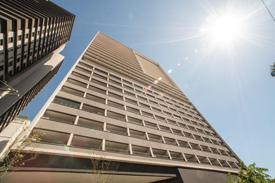 Fachada de kitnet/studio à venda com 1 quarto, 27m² em Vila Clementino, São Paulo