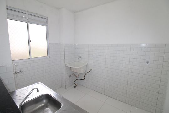 Cozinha de apartamento para alugar com 2 quartos, 43m² em Jardim Santa Ines Iii, São José dos Campos