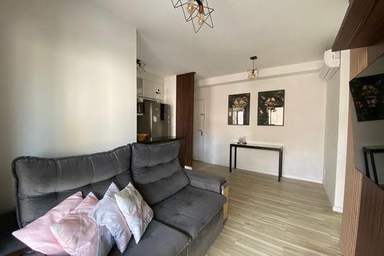 Sala de apartamento à venda com 2 quartos, 72m² em Barra Funda, São Paulo
