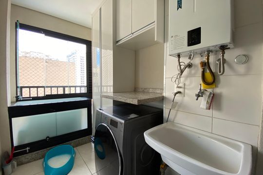 Área de Serviço de apartamento à venda com 2 quartos, 72m² em Barra Funda, São Paulo