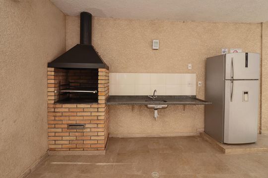 Área comum - Churrasqueira de apartamento para alugar com 2 quartos, 35m² em Cidade Patriarca, São Paulo
