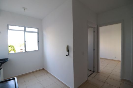 Sala de apartamento para alugar com 2 quartos, 42m² em Jardim Heitor Rigon, Ribeirão Preto