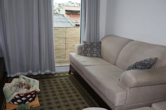 Sala de apartamento à venda com 2 quartos, 60m² em Vila Olinda, São Paulo