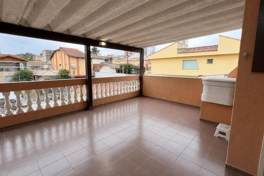 Terraço de casa para alugar com 2 quartos, 130m² em Vila Prudente, São Paulo
