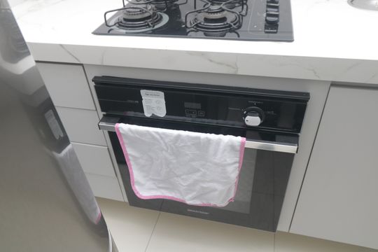 Sala/Cozinha de apartamento à venda com 2 quartos, 99m² em Santa Maria, Santo André
