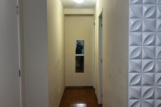 Corredor de apartamento para alugar com 1 quarto, 48m² em Jardim Barro Branco, Cotia