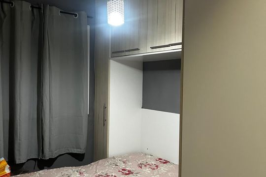 Quarto de apartamento para alugar com 1 quarto, 48m² em Jardim Barro Branco, Cotia