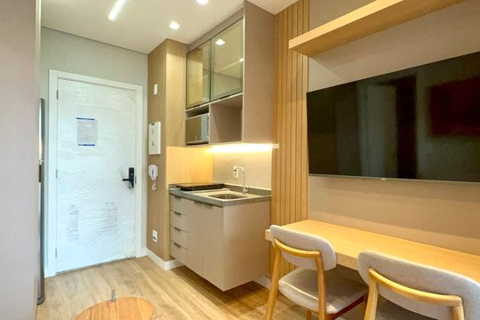 Sala de kitnet/studio para alugar com 1 quarto, 24m² em Pinheiros, São Paulo