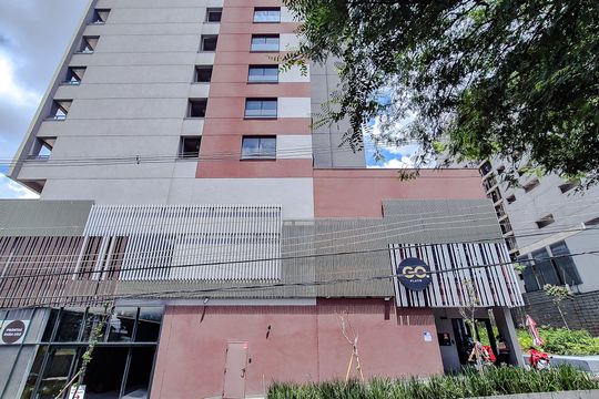 Fachada de kitnet/studio para alugar com 1 quarto, 26m² em Pompeia, São Paulo