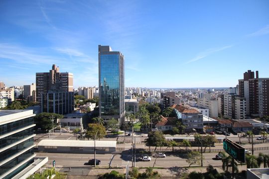 Vista de apartamento à venda com 3 quartos, 101m² em Higienópolis, Porto Alegre