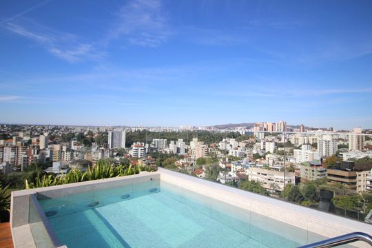 Área comum - Piscina de apartamento à venda com 3 quartos, 101m² em Higienópolis, Porto Alegre