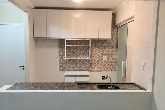 Cozinha de apartamento para alugar com 3 quartos, 78m² em Parque Industrial, São José dos Campos