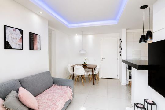 Sala de apartamento para alugar com 2 quartos, 54m² em Anil, Rio de Janeiro