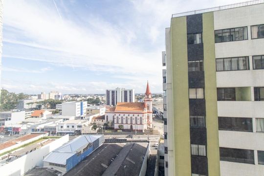 Vista do Quarto Suite de apartamento à venda com 1 quarto, 31m² em Água Verde, Curitiba