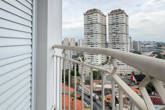 Sacada - Suíte de apartamento à venda com 3 quartos, 83m² em Vila Goncalves, São Bernardo do Campo
