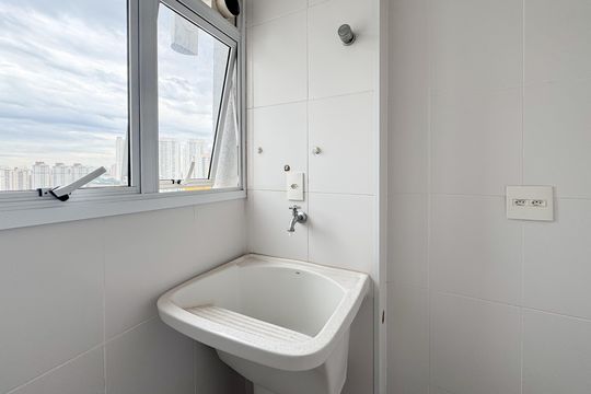 Área de Serviço de apartamento à venda com 3 quartos, 83m² em Vila Goncalves, São Bernardo do Campo