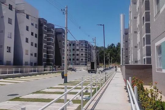 Área externa de apartamento à venda com 2 quartos, 68m² em Taquara, Rio de Janeiro