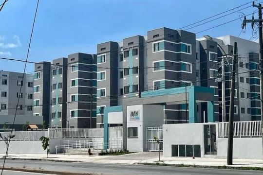 Fachada de apartamento à venda com 2 quartos, 68m² em Taquara, Rio de Janeiro