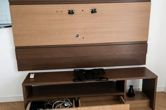 Sala de apartamento à venda com 2 quartos, 63m² em Freguesia (Jacarepaguá), Rio de Janeiro