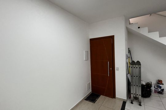 Sala de apartamento à venda com 2 quartos, 94m² em Vila Valparaíso, Santo André