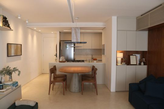 Sala de apartamento à venda com 2 quartos, 72m² em Pompeia, São Paulo