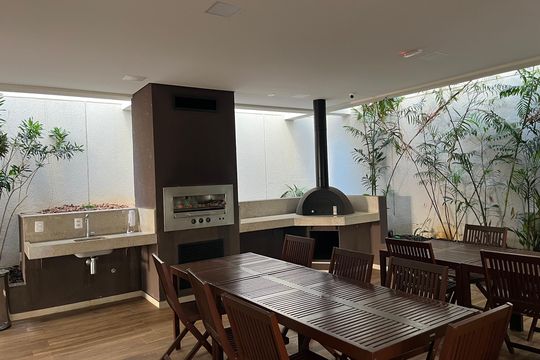 Área comum - Churrasqueira de apartamento à venda com 2 quartos, 72m² em Pompeia, São Paulo