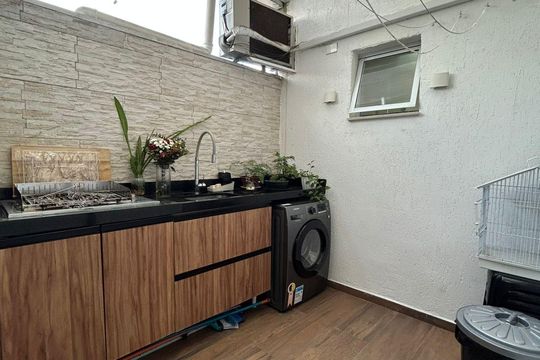 Área de serviço de apartamento para alugar com 2 quartos, 54m² em Jardim do Estádio, Santo André