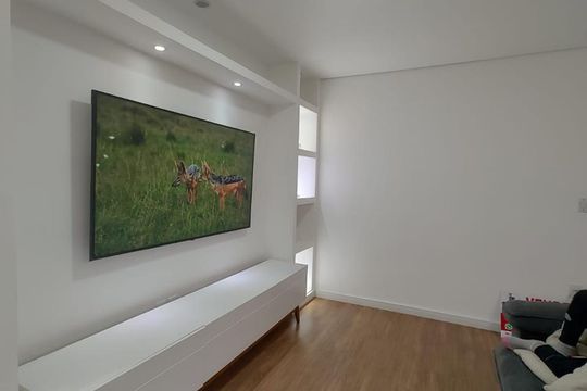 Sala de apartamento à venda com 3 quartos, 78m² em Vila Marina, Santo André