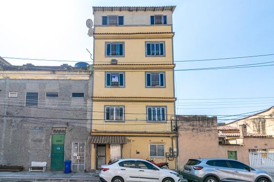 Fachada  de apartamento para alugar com 1 quarto, 38m² em Ramos, Rio de Janeiro
