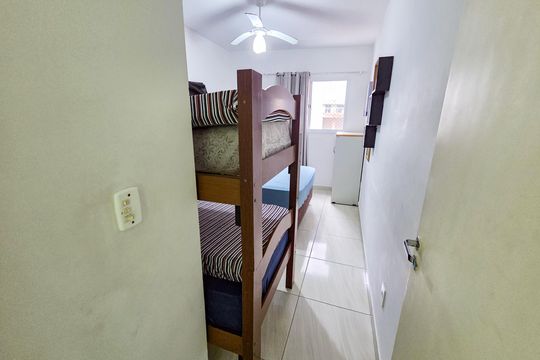 Quarto 1 de apartamento para alugar com 1 quarto, 47m² em Aviação, Praia Grande