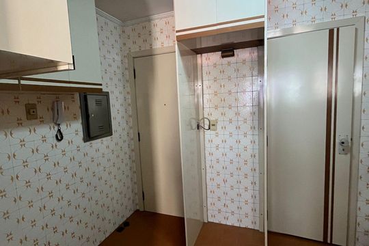 Cozinha de apartamento à venda com 3 quartos, 70m² em Moema, São Paulo